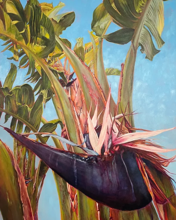 Ikhamanga XV - Bird of Paradise in Blue